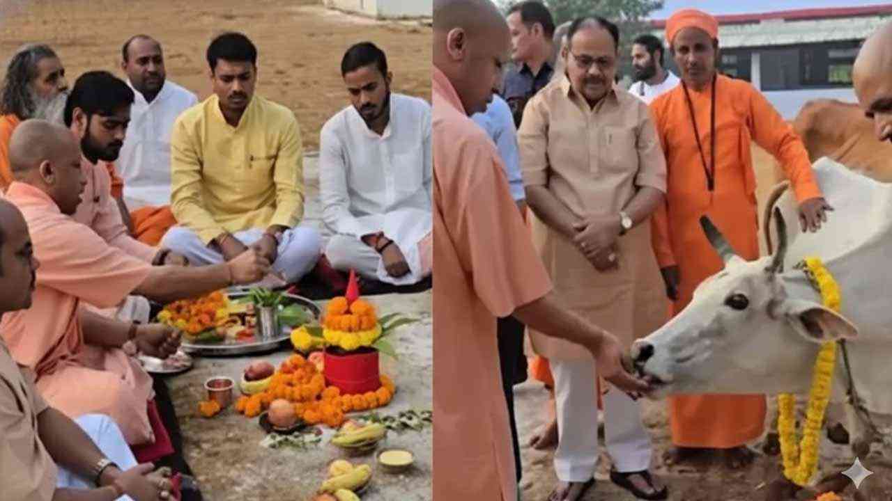 गोवर्धन पूजा पर सीएम योगी का दिया संदेश बना चर्चा का विषय!