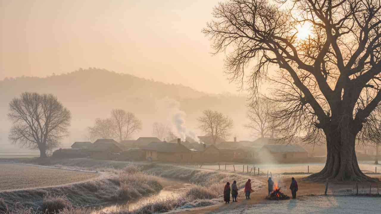 उत्तर प्रदेश में बदला मौसम का मिज़ाज, गुलाबी ठंड ने दी दस्तक