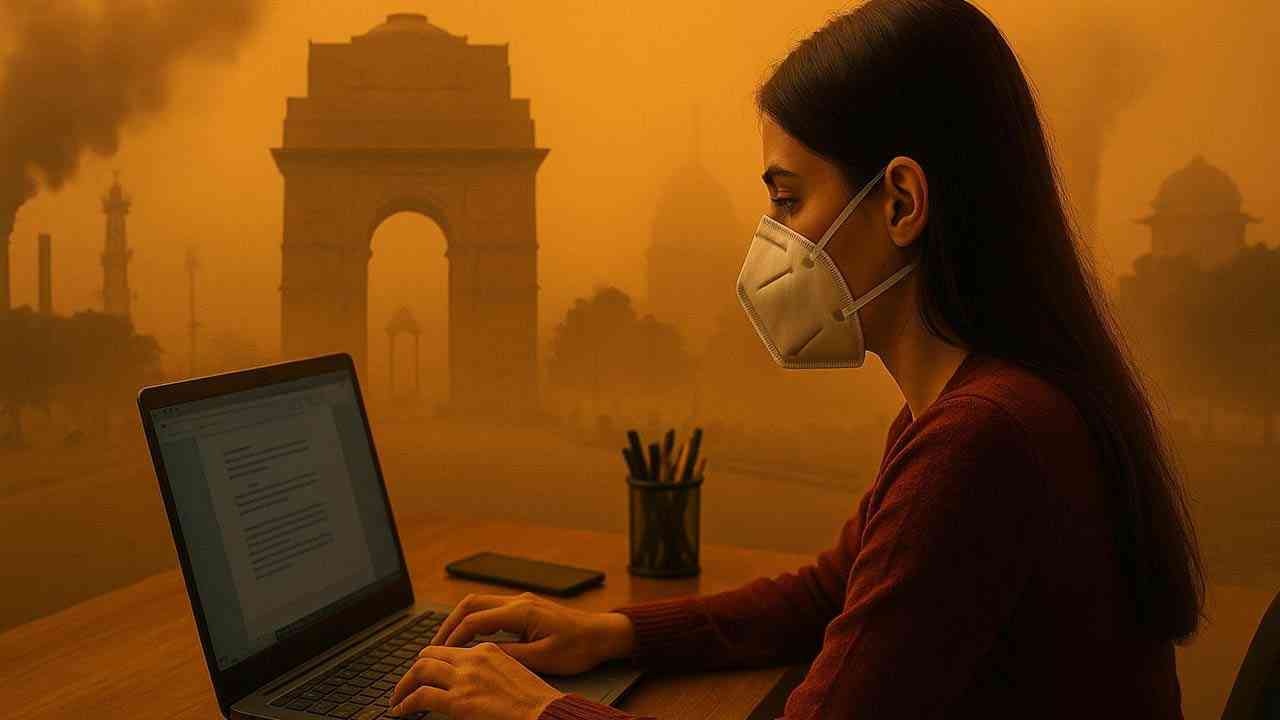 Delhi Pollution-ਸਾਹਾਂ ‘ਤੇ ਐਮਰਜੈਂਸੀ, 50 % ਮੁਲਾਜ਼ਮ ਘਰੋਂ ਕਰਨਗੇ ਕੰਮ