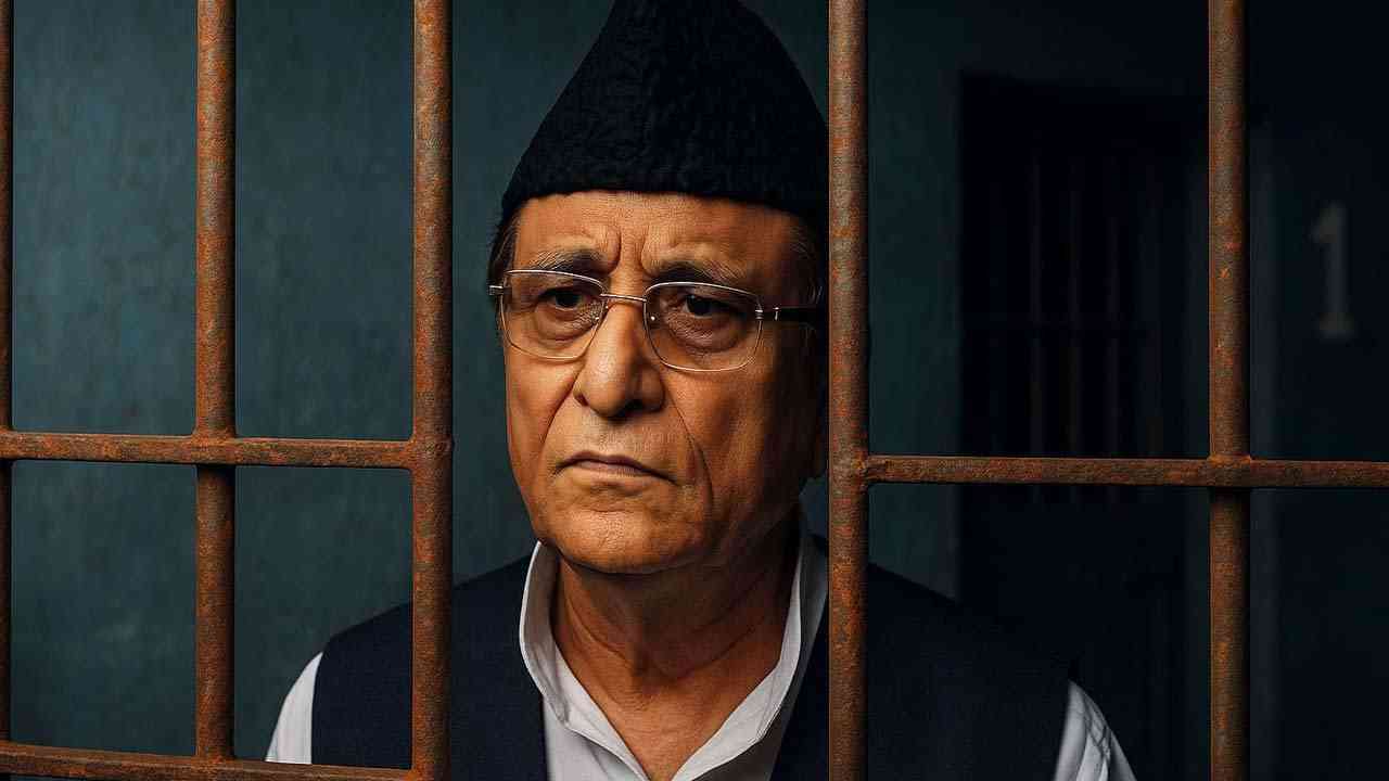 55 दिन बाद फ़िर बेटे के साथ जेल पहुंचे आज़म ख़ान, बैरक नंबर एक बना नया ठिकाना