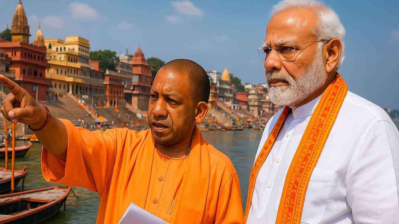 पीएम मोदी के काशी दौरे से पहले सीएम योगी ने लिया तैयारियों का जायज़ा
