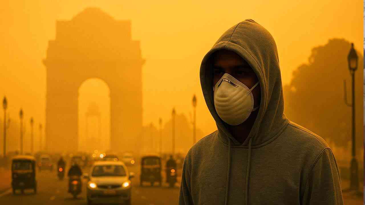 Delhi Pollution -ਦਿੱਲੀ-NCR ‘ਚ GRAP-3 ਲਾਗੂ, ਜ਼ਹਿਰੀਲੀ ਹੋਈ ਹਵਾ