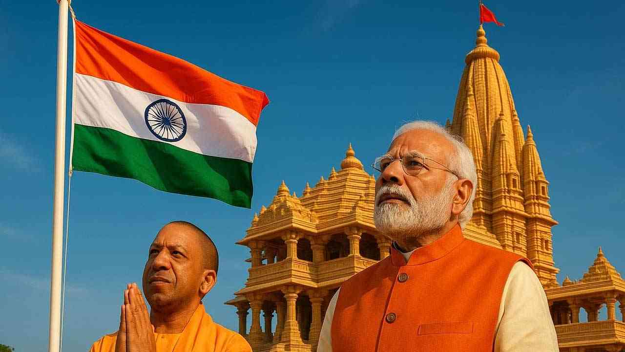 अयोध्या में मोदी-योगी की मौजूदगी में होगा ऐतिहासिक ध्वाजारोहण