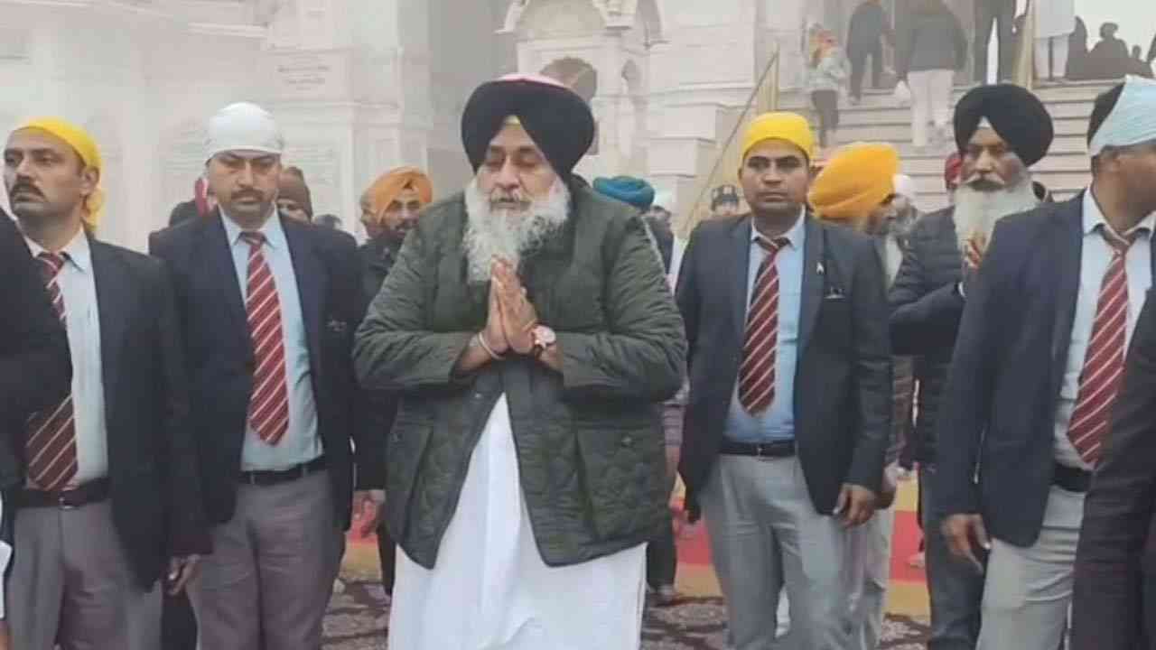 Sukhbir Badal ਸ੍ਰੀ ਹਰਿਮੰਦਰ ਸਾਹਿਬ ਵਿਖੇ ਹੋਏ ਨਤਮਸਤਕ, ਵਿਰੋਧੀਆਂ 'ਤੇ ਸਾਧੇ ਨਿਸ਼ਾਨੇ