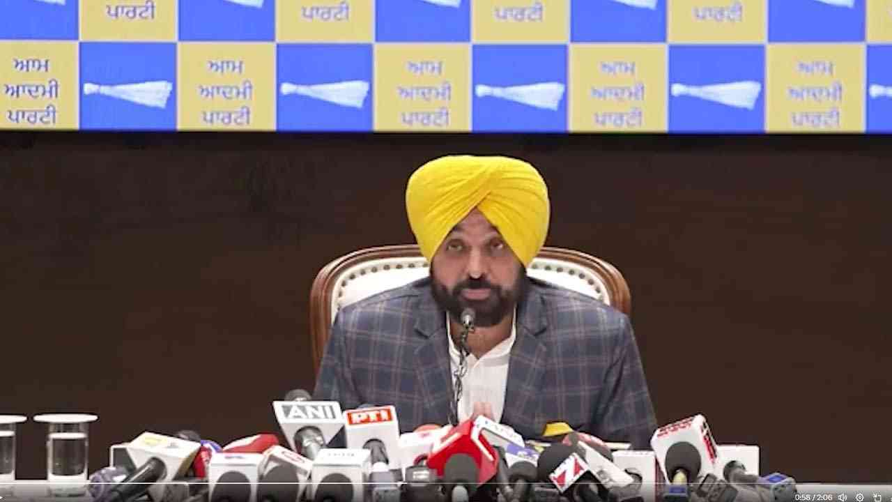 111 ਦਿਨ ਦੇ ਮੁੱਖ ਮੰਤਰੀ ਦਾ ਬਿਆਨ ਗੈਰ-ਜ਼ਿੰਮੇਵਾਰਨਾ, ਕਾਂਗਰਸ ਹਾਰ ਤੋਂ ਡਰੀ: CM ਮਾਨ