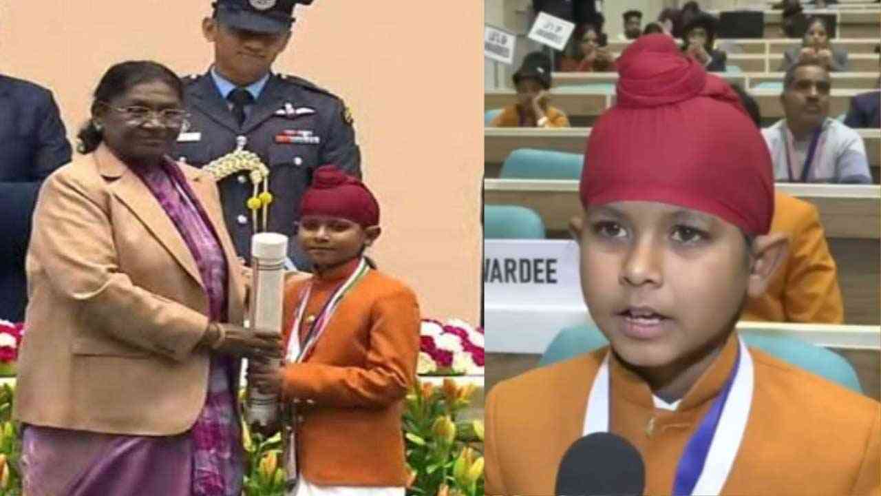 Sarvan Singh ਨੂੰ ਰਾਸ਼ਟਰਪਤੀ ਤੋਂ ਮਿਲਿਆ ਰਾਸ਼ਟਰੀ ਵੀਰ ਬਾਲ ਪੁਰਸਕਾਰ