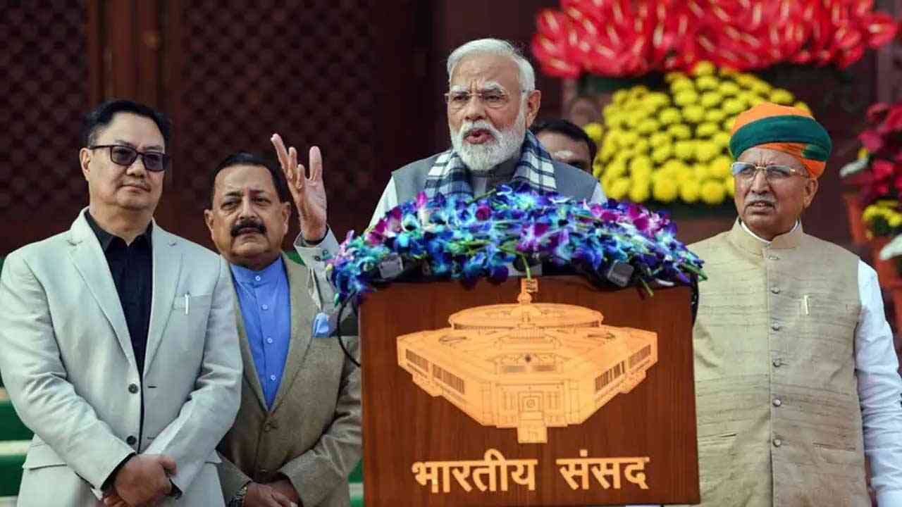 PM ਦੀ ਵਿਰੋਧੀਆਂ ਨੂੰ ਨਸੀਹਤ,’ਨਾਅਰੇਬਾਜ਼ੀ ਛੱਡ ਕੰਮ ਕਰੋ’