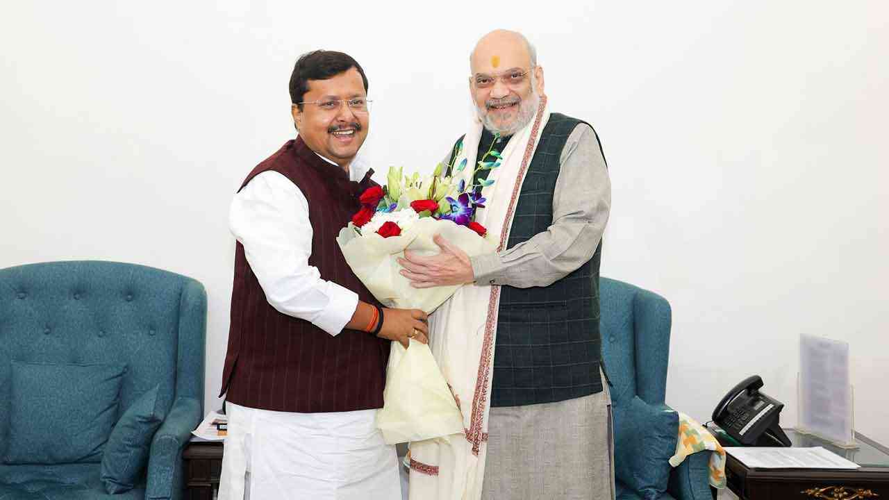 ਗ੍ਰਹਿ ਮੰਤਰੀ ਨੇ ਨਵ-ਨਿਯੁਕਤ ਰਾਸ਼ਟਰੀ ਕਾਰਜਕਾਰੀ ਪ੍ਰਧਾਨ ਨਾਲ ਕੀਤੀ ਮੁਲਾਕਾਤ