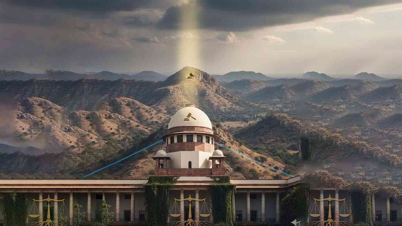 अरावली परिभाषा विवाद: सुप्रीम कोर्ट ने अपने ही आदेश पर लगाई रोक