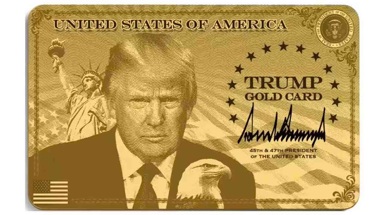 Trump Launches Gold Card Visa Programme, ਟਰੰਪ ਨੇ ਲਾਂਚ ਕੀਤਾ 'ਗੋਲਡ ਕਾਰਡ'