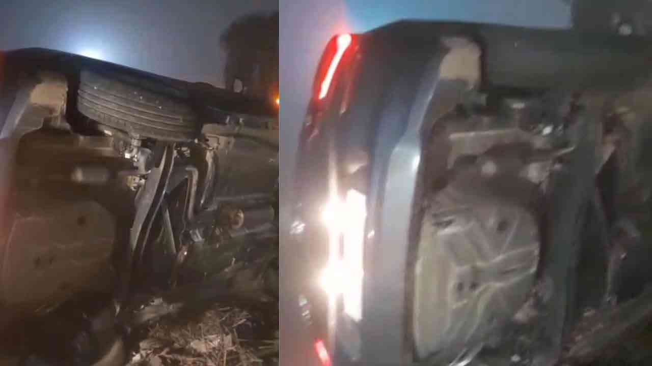 Road accident Adampur: ਸੰਘਣੀ ਧੁੰਦ ਕਾਰਨ ਖੱਡ ਵਿੱਚ ਡਿੱਗੀ ਕਾਰ, ਹੋਇਆ ਵੱਡਾ ਬਚਾਅ