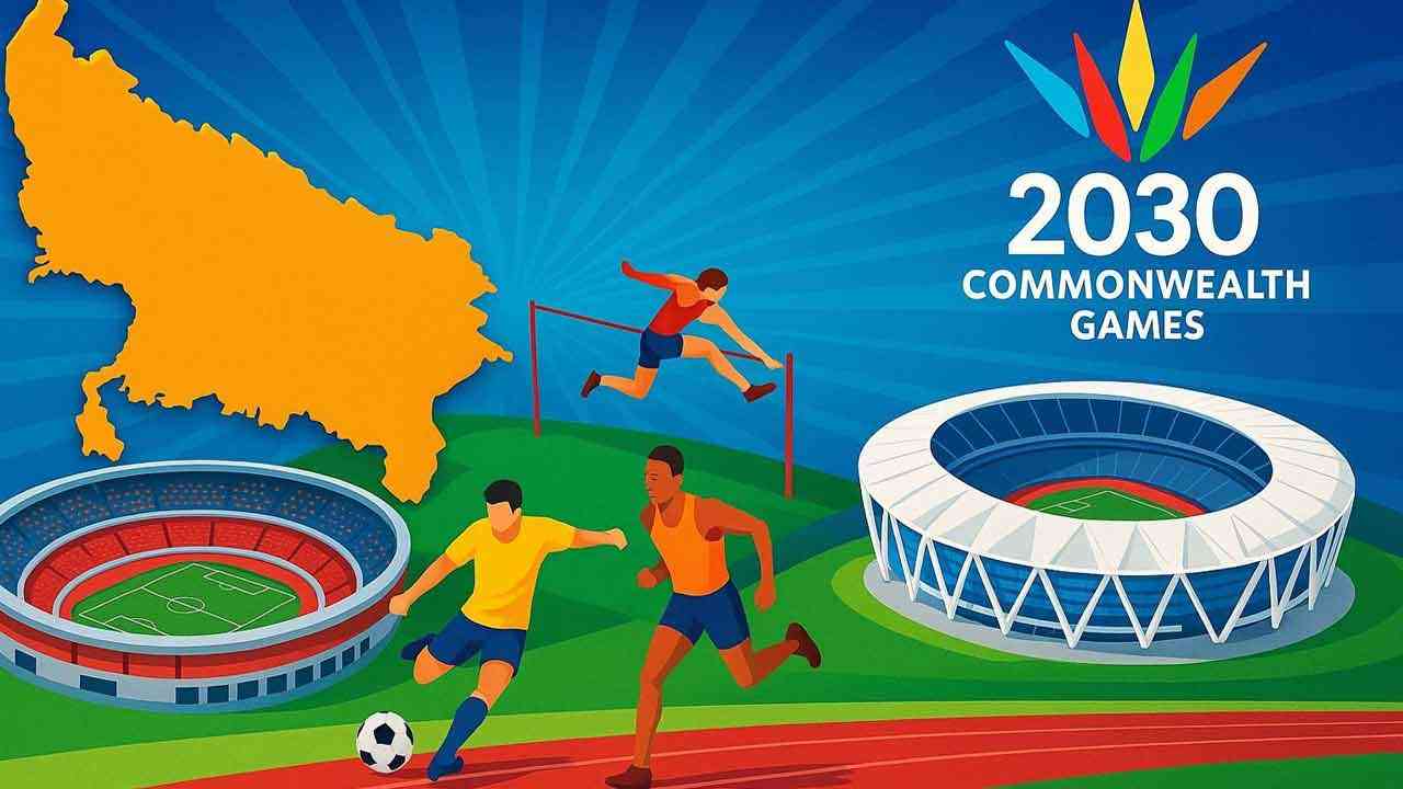 यूपी में खेल क्रांति: सभी 75 ज़िलों में बनेंगे स्टेडियम, 2030 कॉमनवेल्थ गेम्स पर है नज़र