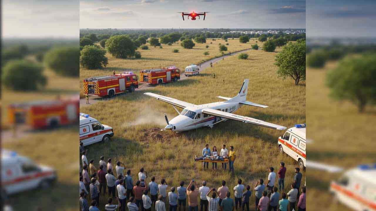 ओडिशा: राउरकेला के पास विमान की क्रैश लैंडिंग, बाल-बाल बचे यात्री; पायलट सहित 6 घायल