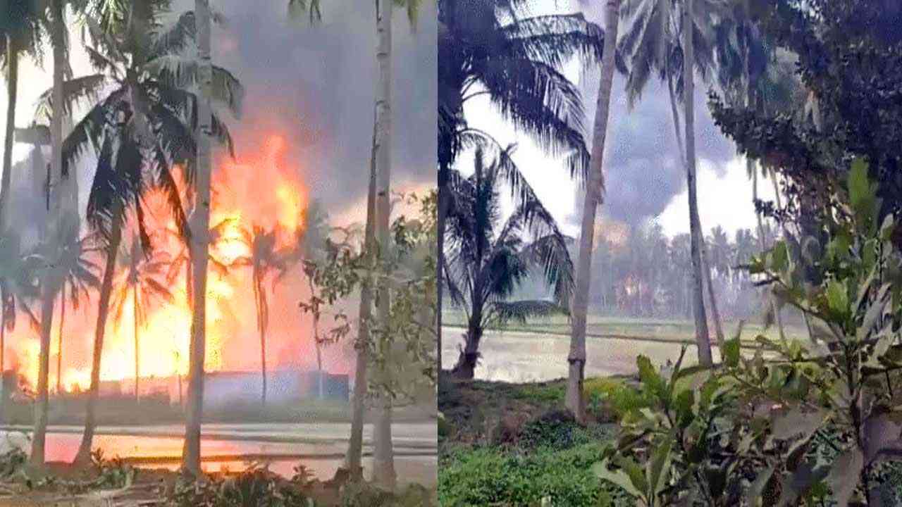 ਆਂਧਰਾ ਪ੍ਰਦੇਸ਼ ਵਿੱਚ ਤੇਲ ਦੇ ਖੂਹ 'ਚ ਗੈਸ ਲੀਕ ਹੋਣ ਕਾਰਨ ਅੱਗ...