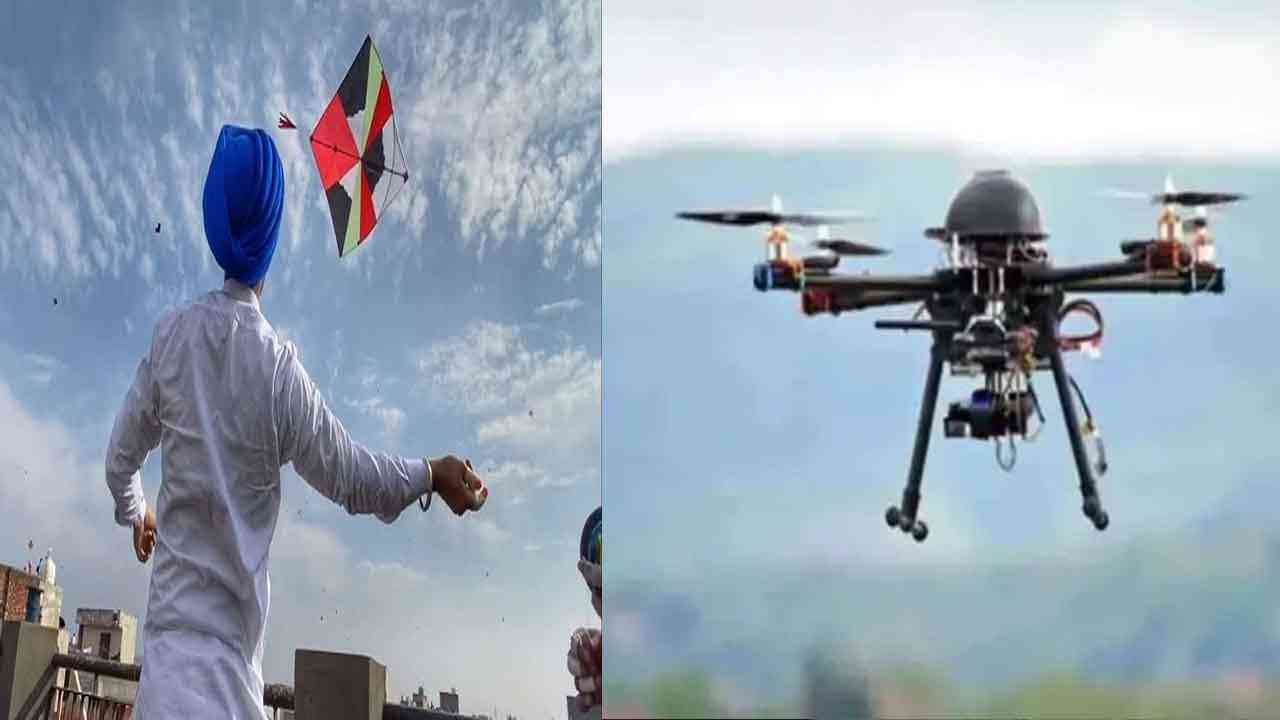 ਬਟਾਲਾ ਵਿੱਚ ਪਤੰਗ ਉਡਾਉਣ ਵਾਲਿਆਂ 'ਤੇ ਡਰੋਨ ਨਿਗਰਾਨੀ !