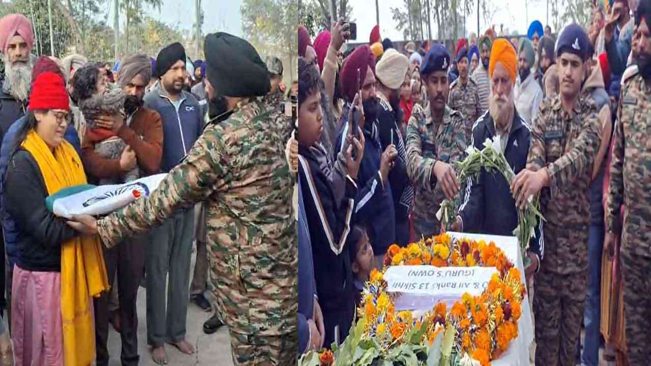 ਪੰਜ ਤੱਤਾਂ ਵਿੱਚ ਵਲੀਨ ਹੋਏ ਸ਼ਹੀਦ ਪ੍ਰਗਟ ਸਿੰਘ, ਨਮ ਅੱਖਾਂ ਨਾਲ ਦਿੱਤੀ ਗਈ ਅੰਤਿਮ ਵਿਦਾਈ