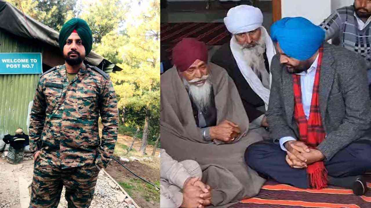 ਸਾਂਸਦ ਗੁਰਜੀਤ ਔਜਲਾ ਨੇ ਸ਼ਹੀਦ ਦੇ ਪਰਿਵਾਰ ਨਾਲ ਕੀਤਾ ਦੁੱਖ ਸਾਂਝਾ