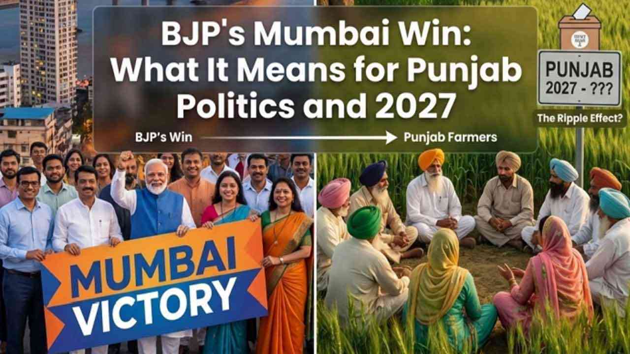 BJP's Mumbai Win: What It Means for Punjab Politics and 2027