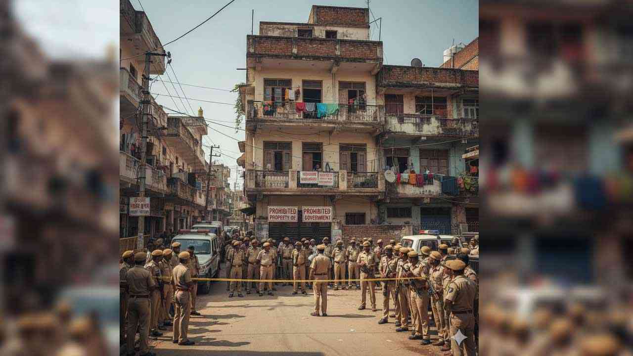 संभल हिंसा: मास्टरमाइंड शारिक़ साठा पर बड़ी कार्रवाई, कोर्ट के आदेश पर आलीशान मकान कुर्क