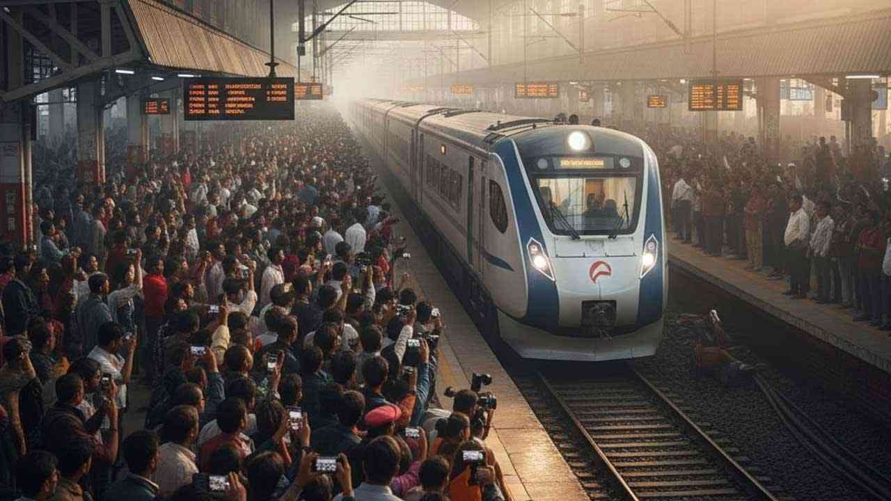 भारतीय रेलवे का नया युग: हावड़ा पहुंची देश की पहली 'वंदे भारत स्लीपर' ट्रेन