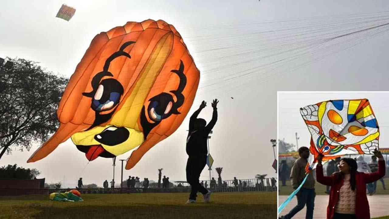 रंग-बिरंगे पतंगों से सराबोर हुआ दिल्ली का आसमान: बांसेरा पार्क में 'अंतरराष्ट्रीय पतंग उत्सव' का भव्य आगाज़