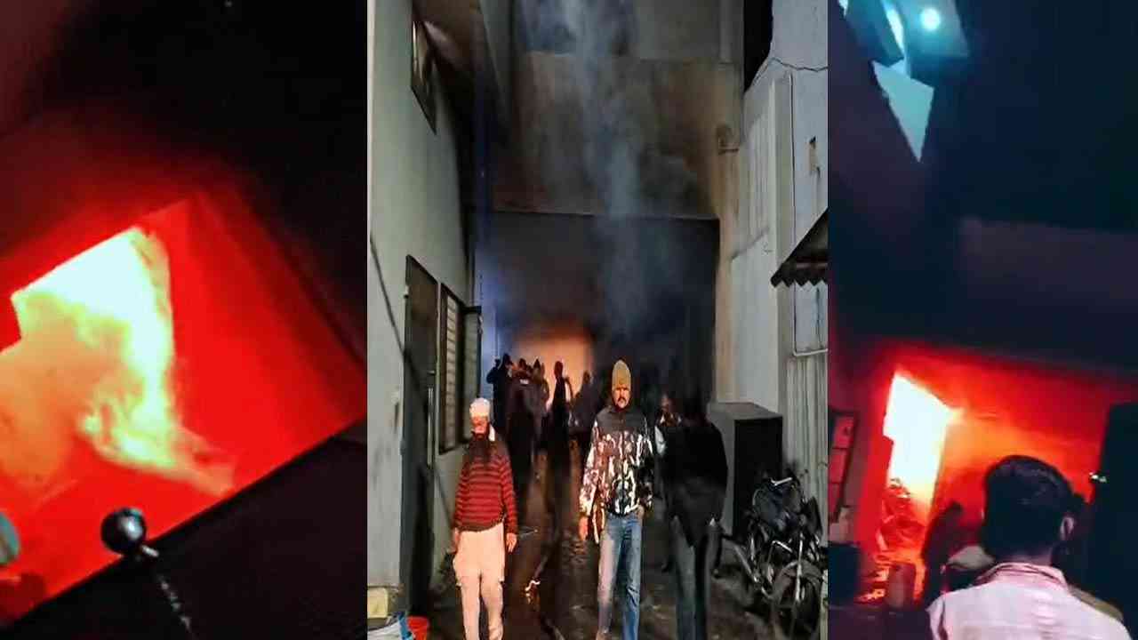 JALANDHAR FIRE : ਲੱਕੜ ਦੇ ਗੋਦਾਮ ਨੂੰ ਭਿਆਨਕ ਅੱਗ, ਲੱਖਾਂ ਦਾ ਨੁਕਸਾਨ