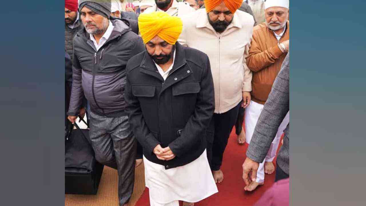 Amritsar: ਮੁੱਖ ਮੰਤਰੀ ਭਗਵੰਤ ਮਾਨ ਸ੍ਰੀ ਅਕਾਲ ਤਖ਼ਤ ਸਾਹਿਬ 'ਤੇ ਹੋਏ ਪੇਸ਼