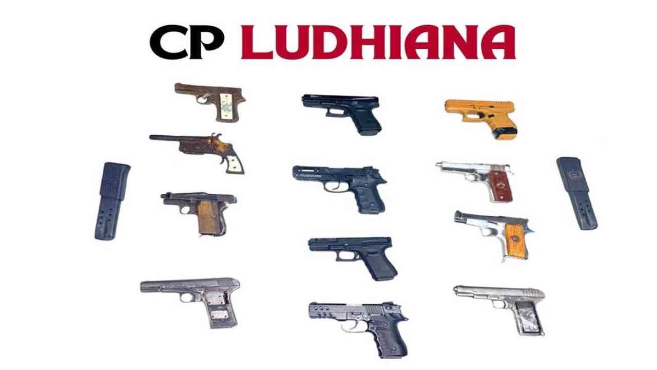 LUDHIANA: ਪੁਲਿਸ ਨੇ ਵਿਦੇਸ਼ੀ ਪਿਸਤੌਲ ਸਣੇ ਗੋਲਡੀ ਬਰਾੜ ਦੇ ਗੁਰਗੇ ਕੀਤੇ ਕਾਬੂ