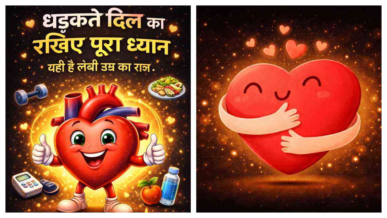 सेहत: धड़कते दिल का रखिए पूरा ध्यान, यही है लंबी उम्र का राज़