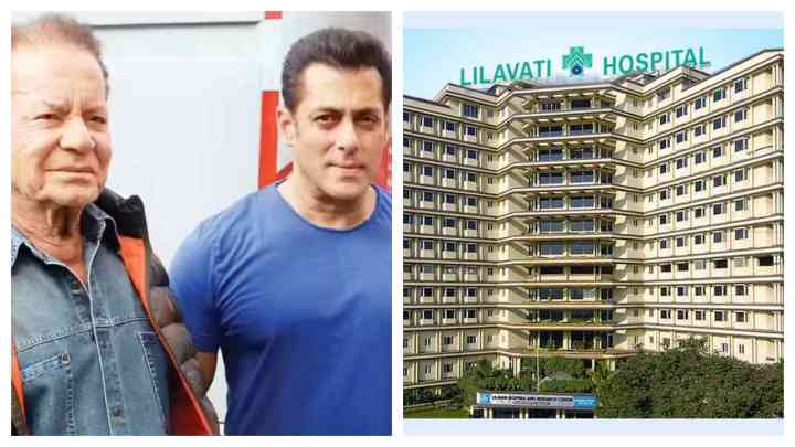 मशहूर पटकथा लेखक सलीम खान अस्पताल में भर्ती, सलमान खान ने की मुलाक़ात