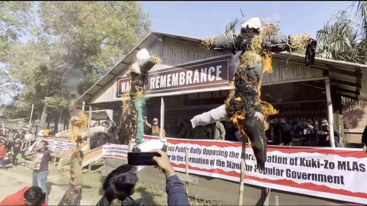 मणिपुर के चुराचांदपुर में हिंसा के बाद बंद से जनजीवन प्रभावित, सुरक्षाबल तैनात