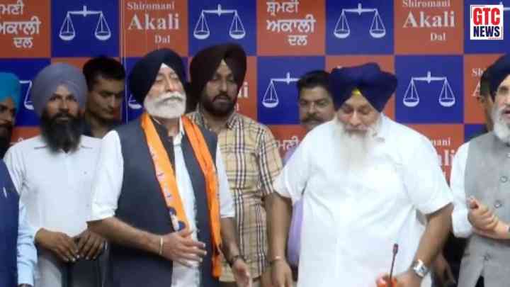 Punjab News: ਸਾਬਕਾ IAS ਕੇ.ਜੇ.ਐੱਸ. ਚੀਮਾ ਨੇ ਫੜਿਆ ਸ਼੍ਰੋਮਣੀ ਅਕਾਲੀ ਦਲ  ਦਾ ਪੱਲਾ, ਸੁਖਬੀਰ ਬਾਦਲ ਦੀ ਹਾਜ਼ਰੀ ‘ਚ ਪਾਰਟੀ 'ਚ ਹੋਏ ਸ਼ਾਮਲ