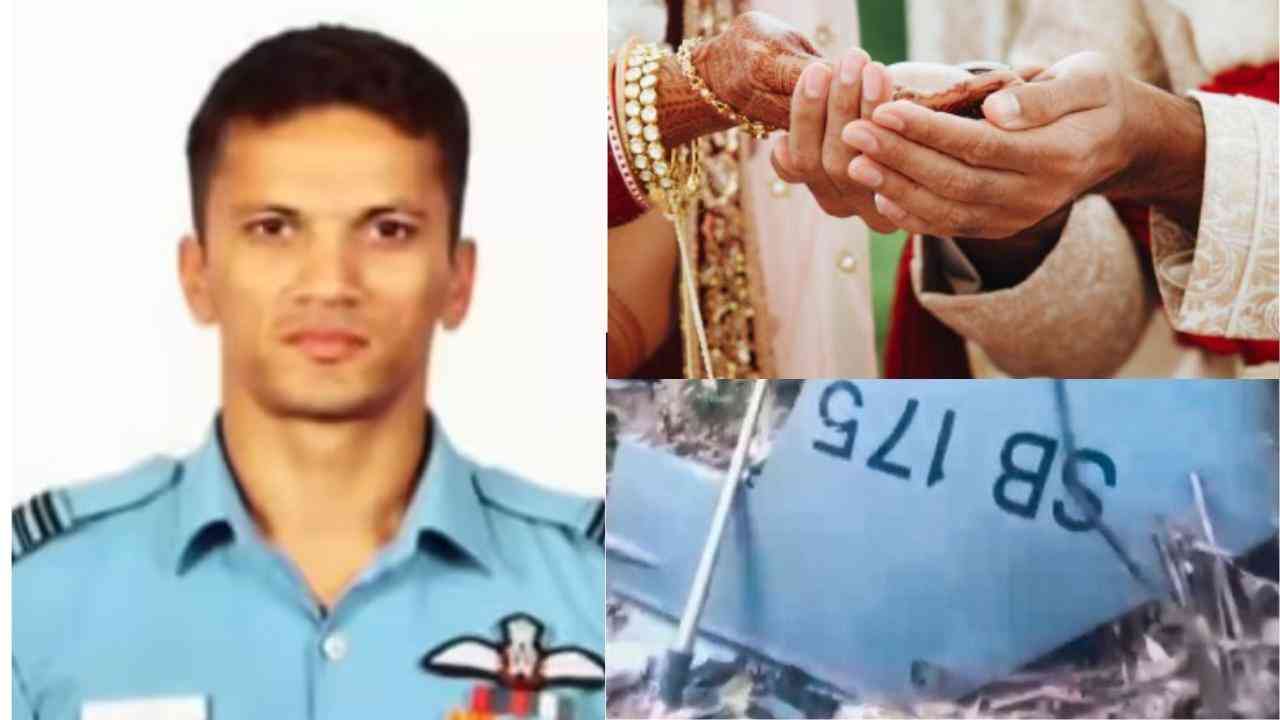 ਗੁਰੂਗ੍ਰਾਮ 'ਚ ਸੋਗ ਦੀ ਲਹਿਰ: ਅਸਾਮ 'ਚ ਸੁਖੋਈ ਕਰੈਸ਼ ਦੌਰਾਨ ਸਕੁਐਡਰਨ ਲੀਡਰ ਅਨੁਜ ਵਸ਼ਿਸ਼ਠ ਦੀ ਮੌਤ, ਵਿਆਹ ਵਾਲੇ ਘਰ ਪਏ ਵੈਣ