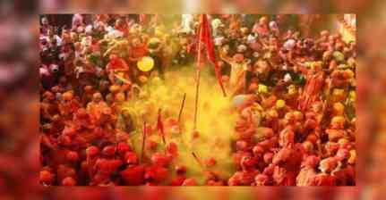 ਮਥੁਰਾ 'ਚ ਹੋਲੀ ਦੀ ਧੂਮ: ਬ੍ਰਜ ਮੰਡਲ ਪਹੁੰਚੇ 44 ਲੱਖ ਤੋਂ ਵੱਧ ਸ਼ਰਧਾਲੂ; ਹੁੜਦੰਗ ਮਚਾਉਣ ਵਾਲਿਆਂ 'ਤੇ ਪੁਲਿਸ ਦੀ ਤਿੱਖੀ ਨਜ਼ਰ