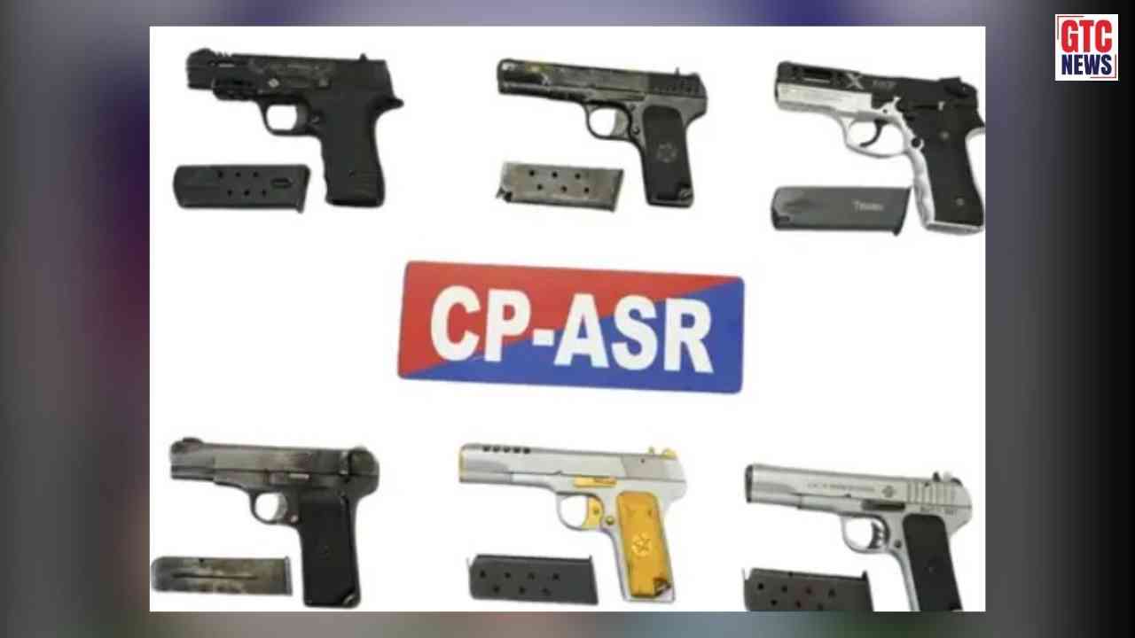 ਅੰਮ੍ਰਿਤਸਰ ਪੁਲਿਸ ਦੀ ਵੱਡੀ ਕਾਮਯਾਬੀ, ਡਰੋਨ ਰਾਹੀਂ ਆਏ 6 ਹਥਿਆਰਾਂ ਸਮੇਤ 3 ਮੁਲਜ਼ਮ ਕਾਬੂ, ਪਾਕਿਸਤਾਨ ਨਾਲ ਜੁੜੇ ਤਾਰ