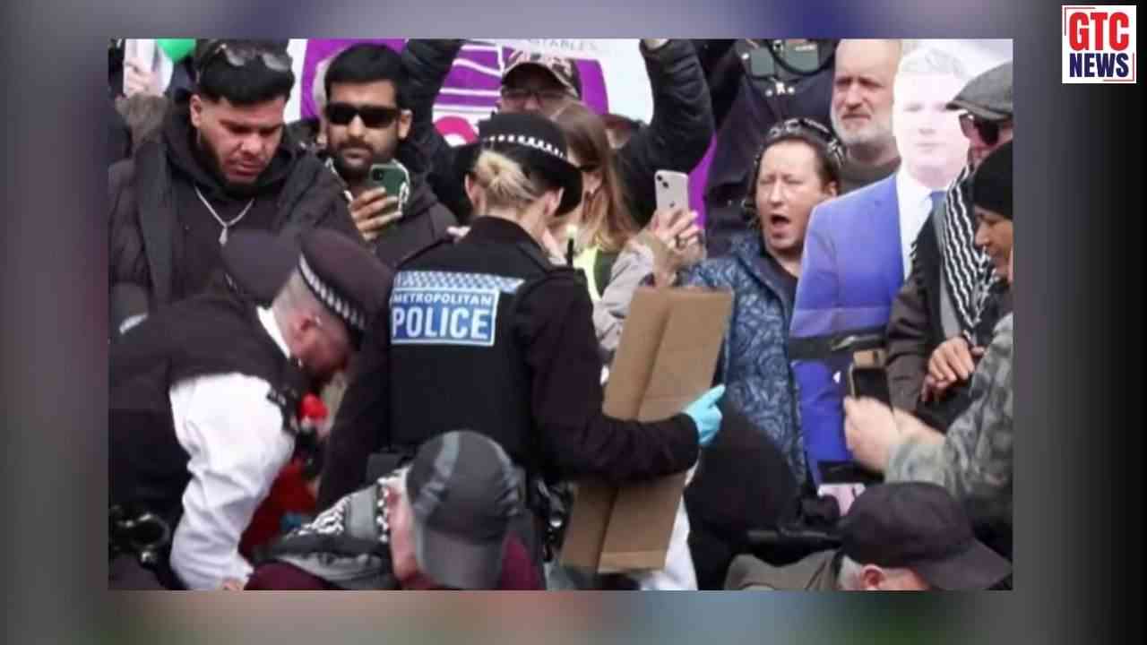 London: ਪ੍ਰਦਰਸ਼ਨ ਦੌਰਾਨ 500 ਤੋਂ ਵੱਧ ਲੋਕ ਗ੍ਰਿਫ਼ਤਾਰ, ਪ੍ਰਸਿੱਧ ਗਾਇਕ ਨੂੰ ਵੀ ਲਿਆ  ਹਿਰਾਸਤ, ਜਾਣੋ ਪੂਰਾ ਮਾਮਲਾ