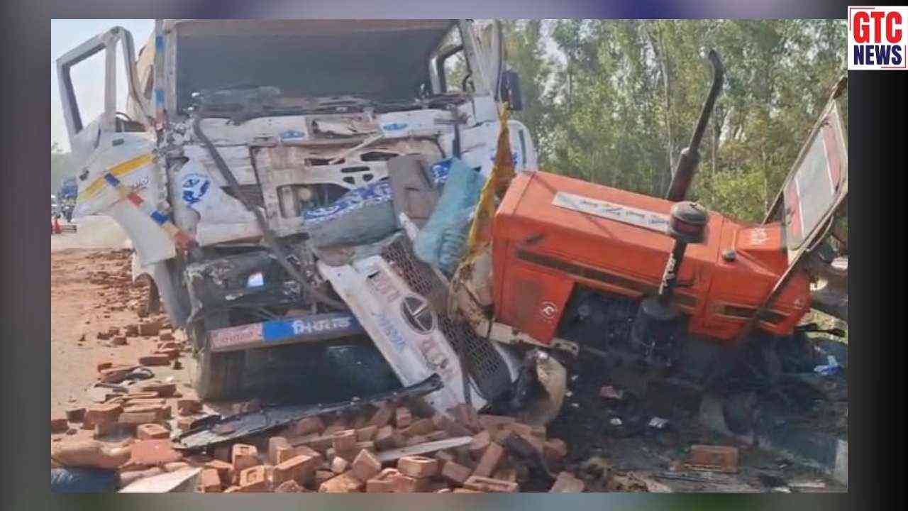 ਸ਼ੰਭੂ ਨੈਸ਼ਨਲ ਹਾਈਵੇਅ 'ਤੇ ਰੂਹ ਕੰਬਾਊ ਹਾਦਸਾ: ਟਰੱਕ ਤੇ ਟਰੈਕਟਰ ਦੀ ਭਿਆਨਕ ਟੱਕਰ ‘ਚ 2 ਦੀ ਦਰਦਨਾਕ ਮੌਤ, ਦੋ ਜ਼ਖ਼ਮੀ