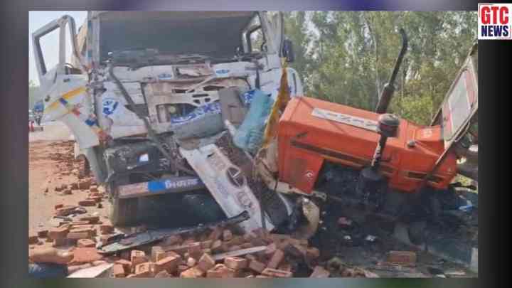 ਸ਼ੰਭੂ ਨੈਸ਼ਨਲ ਹਾਈਵੇਅ 'ਤੇ ਰੂਹ ਕੰਬਾਊ ਹਾਦਸਾ: ਟਰੱਕ ਤੇ ਟਰੈਕਟਰ ਦੀ ਭਿਆਨਕ ਟੱਕਰ ‘ਚ 2 ਦੀ ਦਰਦਨਾਕ ਮੌਤ, ਦੋ ਜ਼ਖ਼ਮੀ