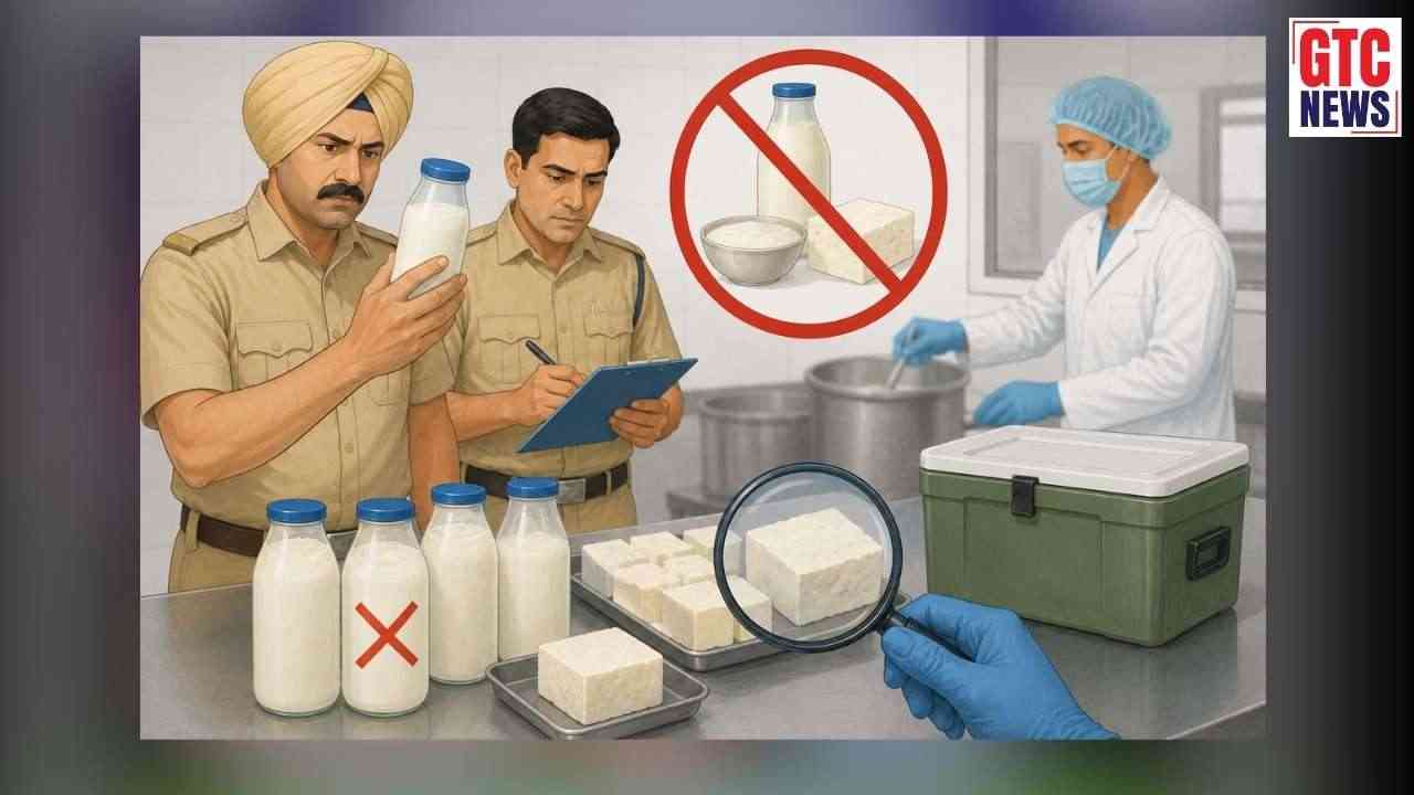 ਪੰਜਾਬ 'ਚ ਮਿਲਾਵਟਖੋਰੀ ਖਿਲਾਫ਼ ਵੱਡੀ ਕਾਰਵਾਈ: ਦੁੱਧ ਦੇ 68 ਸੈਂਪਲ ਫੇਲ੍ਹ, ਹੁਣ ਪਨੀਰ ਦੀ ਚੈਕਿੰਗ ਦੇ ਹੁਕਮ