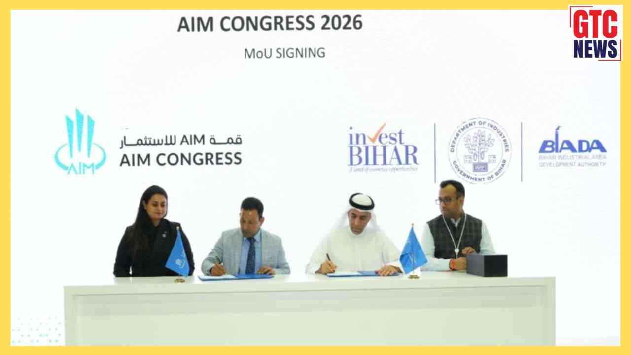 MoU exchanged between Industries Department, Government of Bihar and AIM Global Foundation