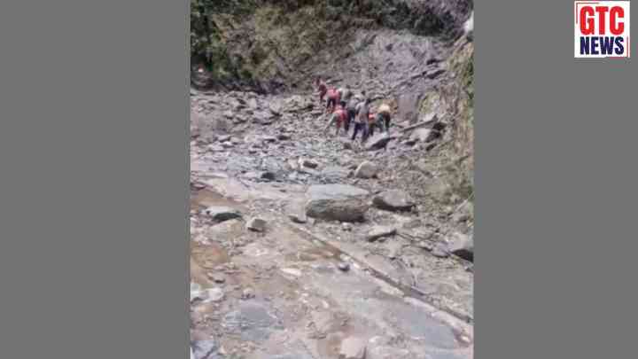 Uttarakhand: Kedarnath trek route blocked near Chirbasa helipad after heavy rainfall