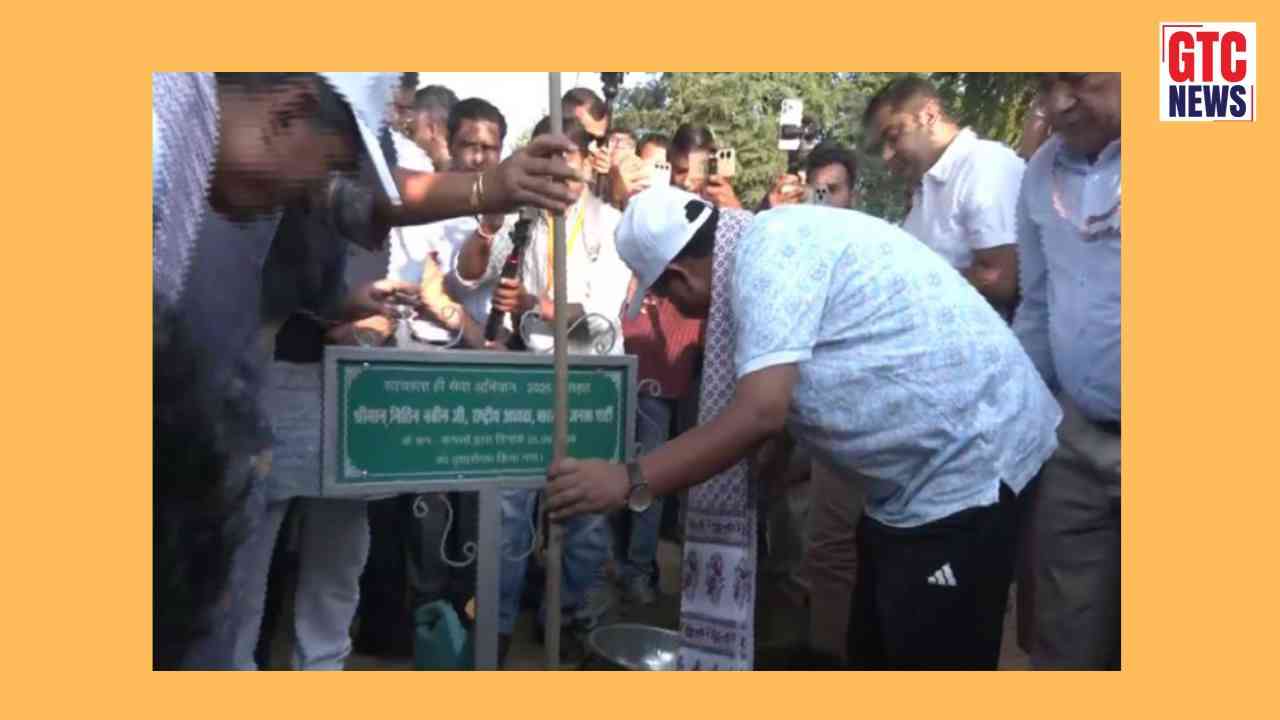 BJP president Nitin Nabin joins 'Swachhata Seva Abhiyan' in Jaipur