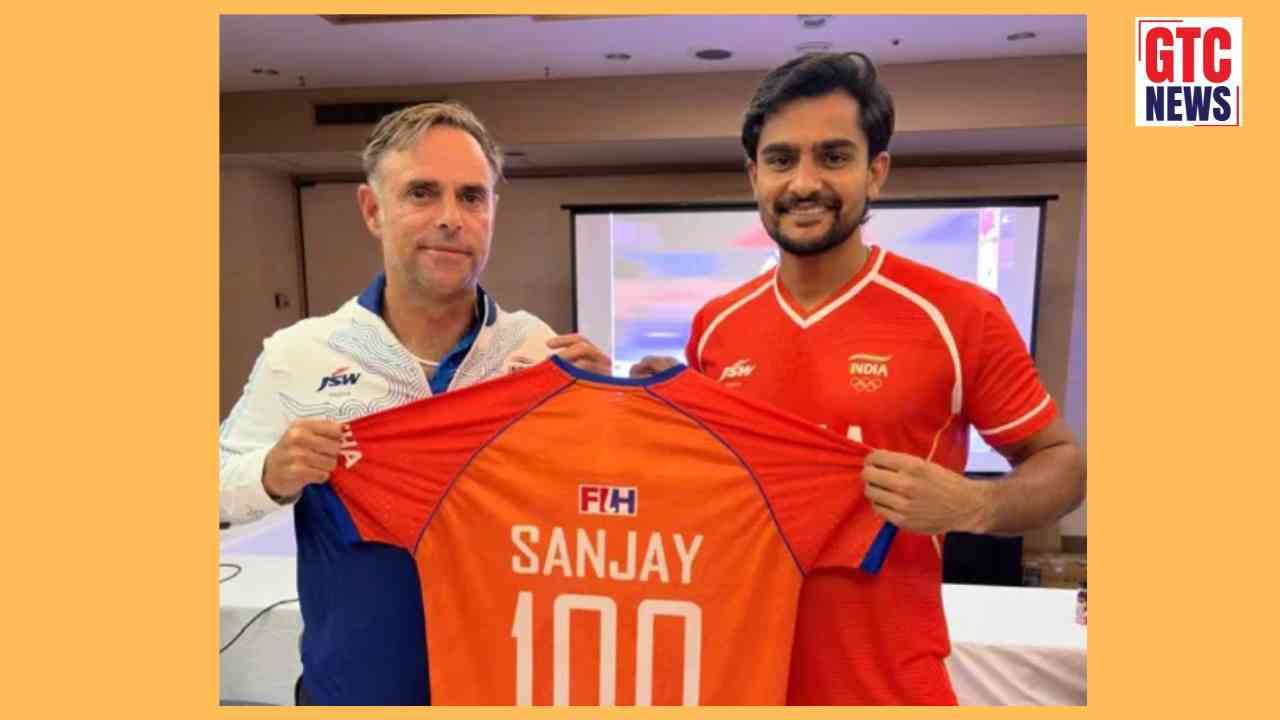 Hockey India lauds Sanjay on reaching milestone of 100 international caps