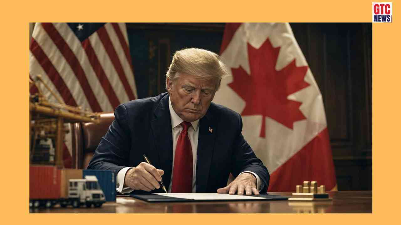 US-Canada trade war heats up as Trump signs memorandum to exclude Canadian products from federal procurement