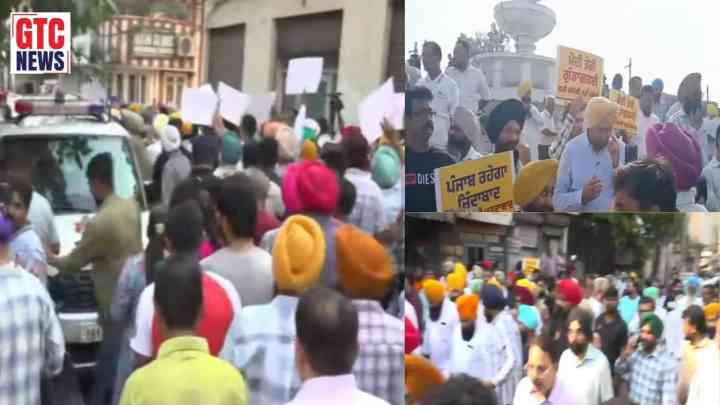 CBI-ED ਦੀ ਕਾਰਵਾਈ ਖ਼ਿਲਾਫ਼ ਪੰਜਾਬ ਭਰ ‘ਚ ‘ਆਪ’ ਦਾ ਹੱਲਾ ਬੋਲ: ਅੰਮ੍ਰਿਤਸਰ ਤੋਂ ਲੈ ਕੇ ਪਟਿਆਲਾ ਤੱਕ AAP ਵਰਕਰਾਂ ਦਾ ਜ਼ਬਰਦਸਤ ਰੋਸ ਪ੍ਰਦਰਸ਼ਨ