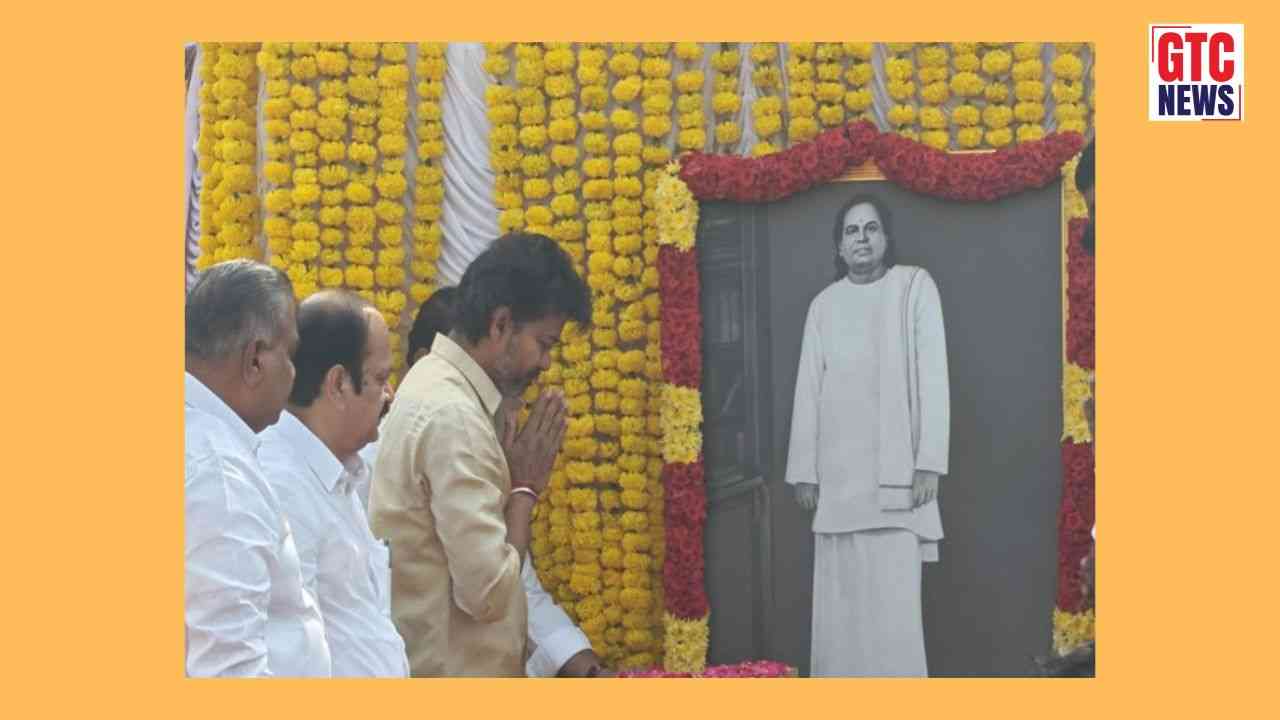Tamil Nadu CM Vijay pays tribute to Muthuramalinga Thevar on 119th birth anniversary