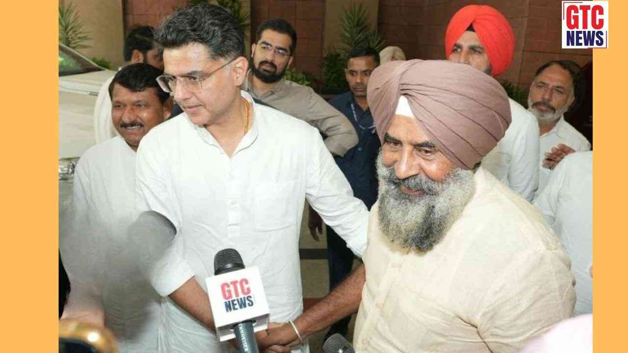 PCC chief Pargat Singh welcomes Sachin Pilot's five-day 'Punjab Yatra'
